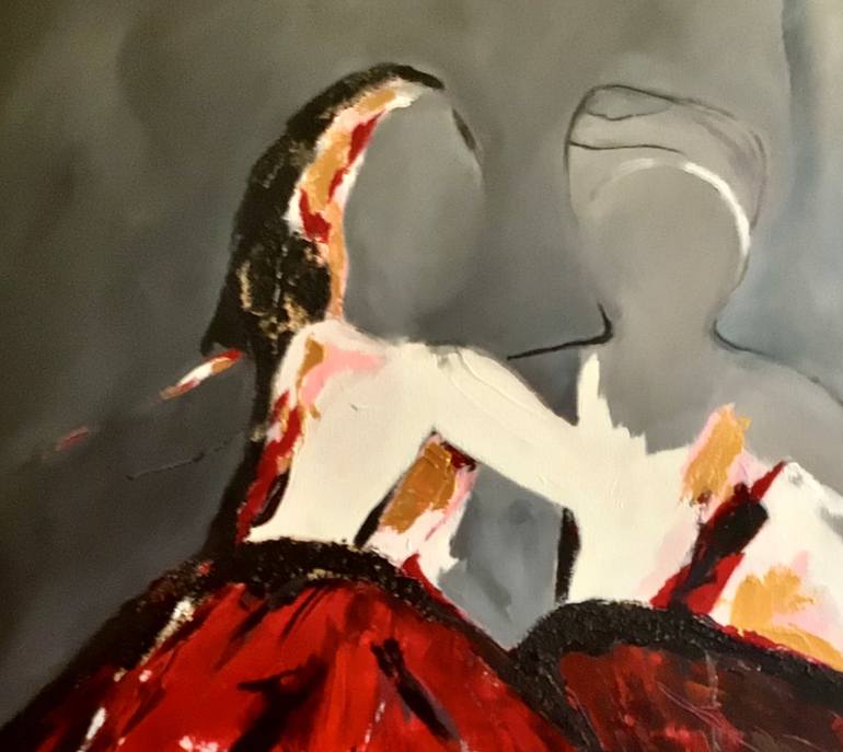 Original Abstract Expressionism Abstract Painting by Philippe  Juan Masure