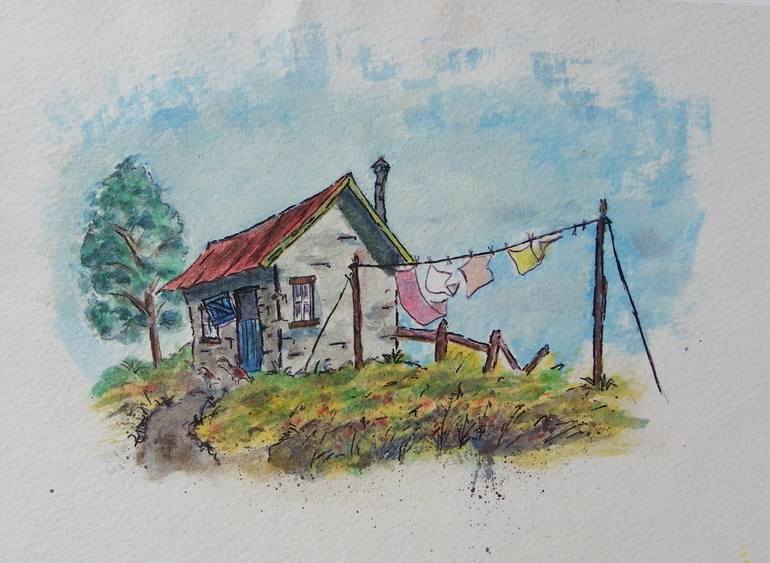 country cottage painting
