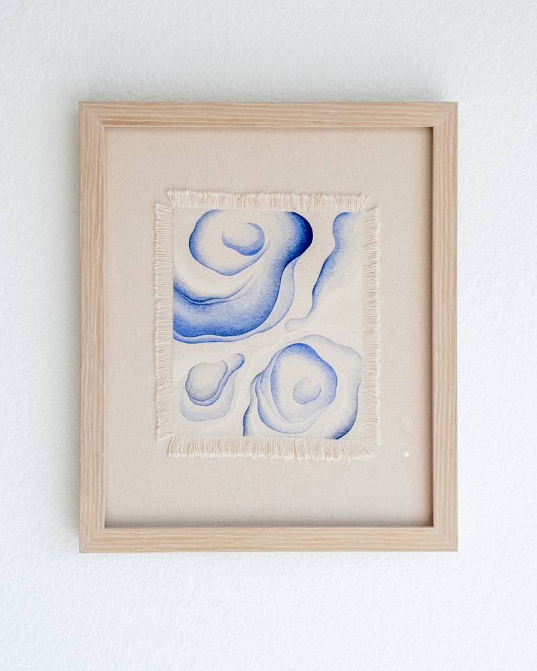 Original Minimalism Abstract Painting by Lucy Mu Li