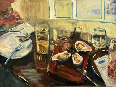 Original Modern Food & Drink Paintings by Tiffany Stronsky