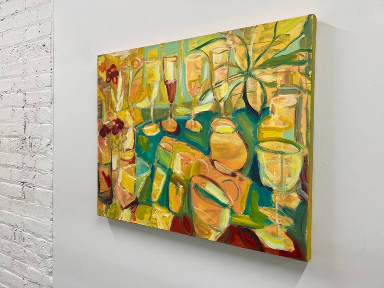 Original Conceptual Abstract Painting by Tiffany Stronsky