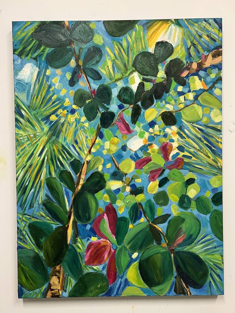Original Contemporary Botanic Painting by Tiffany Stronsky