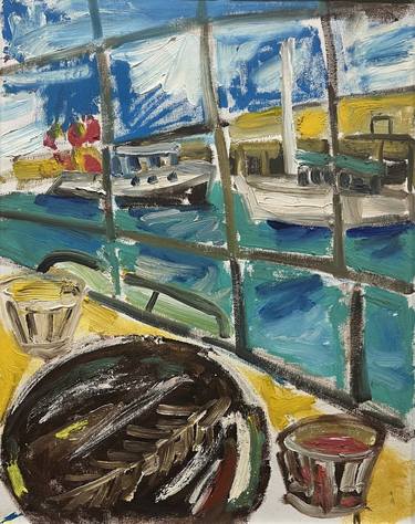 Original Impressionism Cities Painting by Tiffany Stronsky