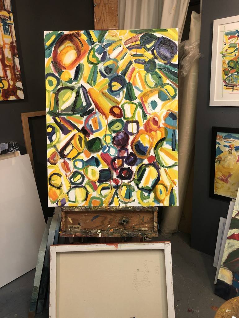Original Abstract Painting by Tiffany Stronsky