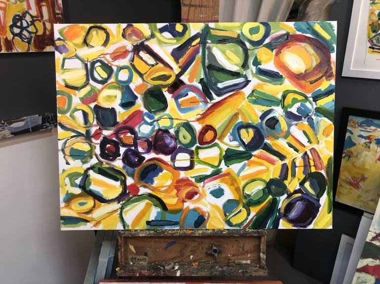 Original Abstract Painting by Tiffany Stronsky