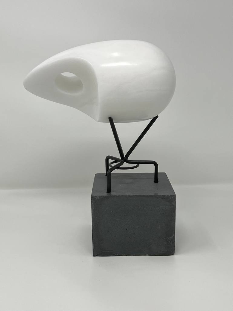 Original Art Deco Abstract Sculpture by Paul Russell