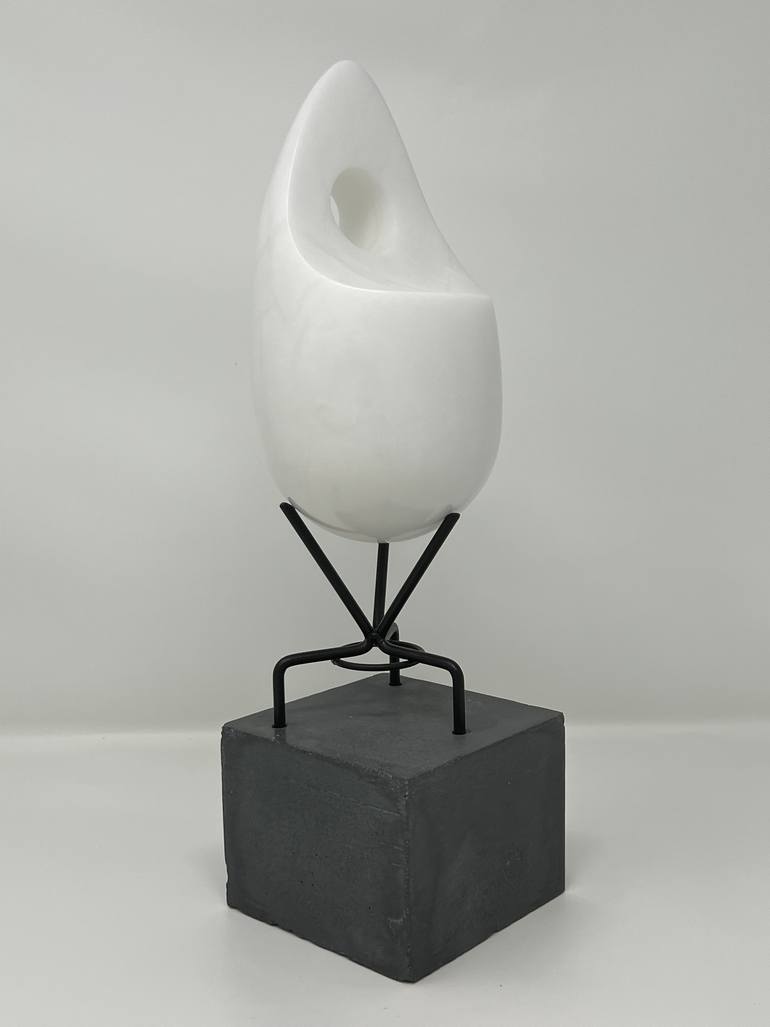 Original Art Deco Abstract Sculpture by Paul Russell