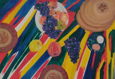 Still life painting *The first grapes * thumb