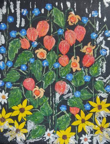 Print of Floral Paintings by Venera Khayrullina