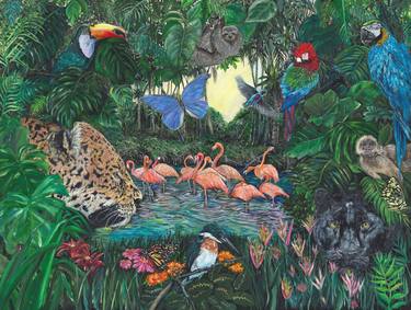 Original Illustration Animal Paintings by Chris Bayliss