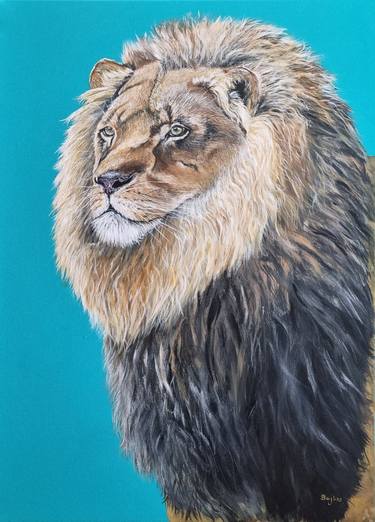 Print of Animal Paintings by Chris Bayliss