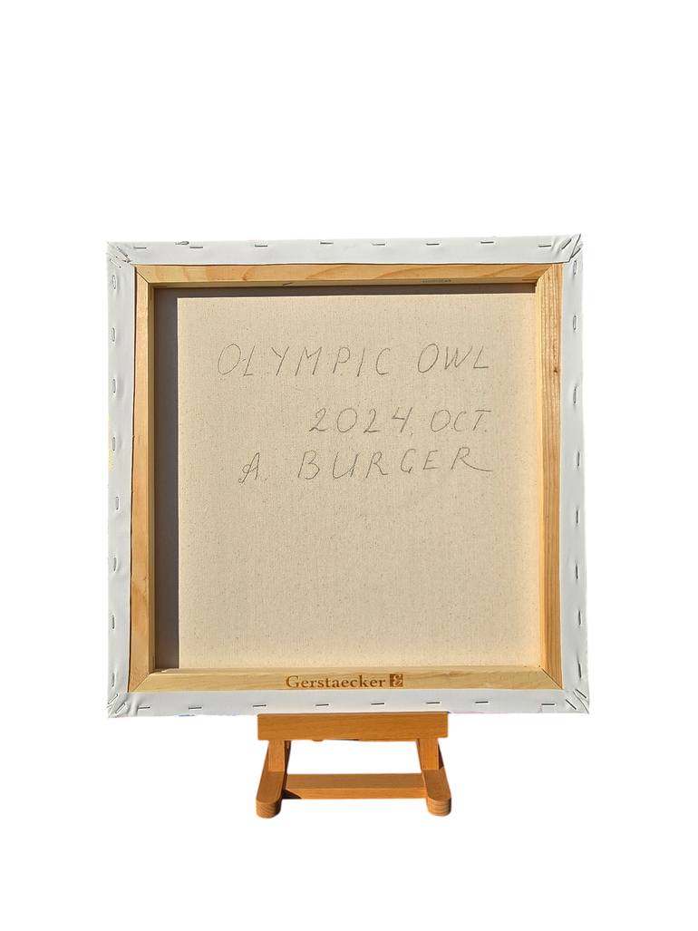 Original Abstract Animal Painting by Anna Burger