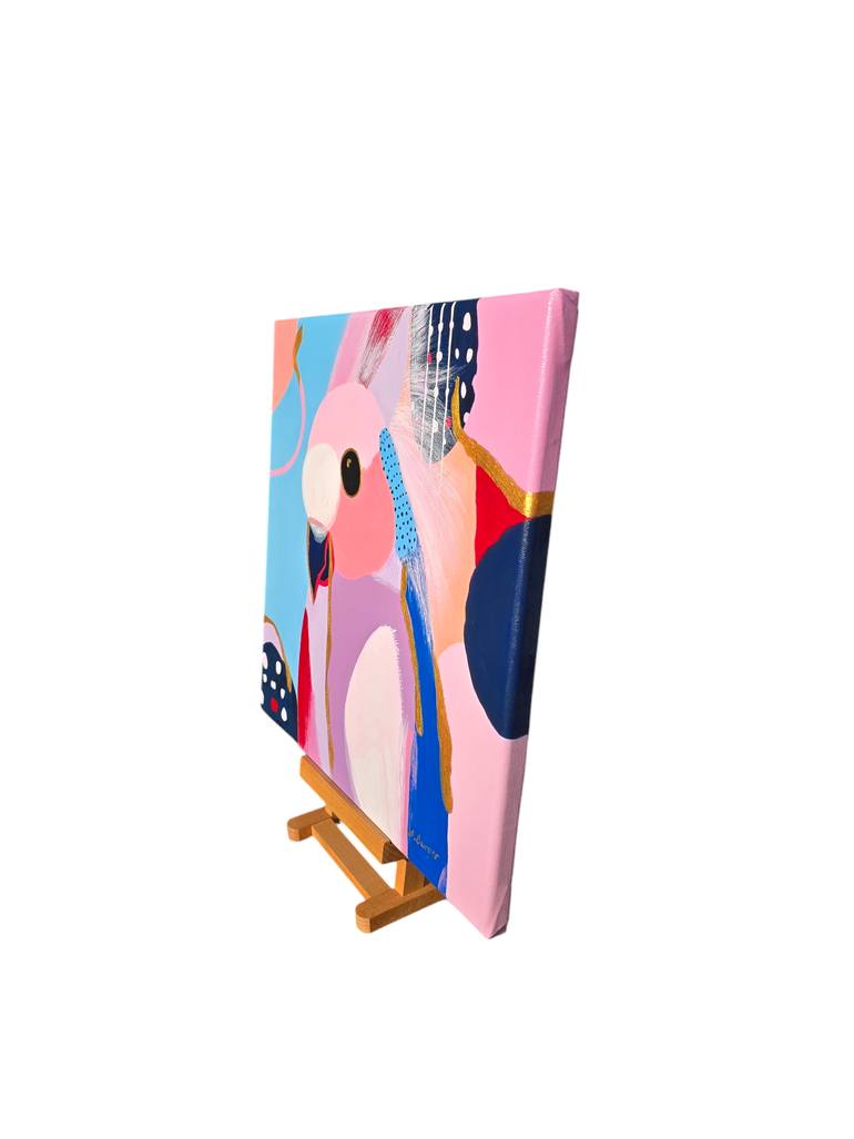 Original Fauvism Animal Painting by Anna Burger