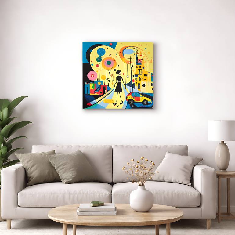 Original Contemporary Abstract Painting by Anna Burger