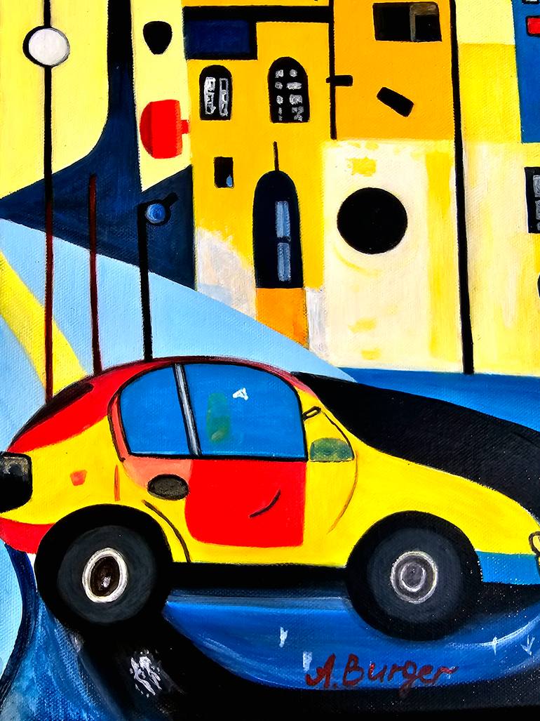 Original Contemporary Abstract Painting by Anna Burger