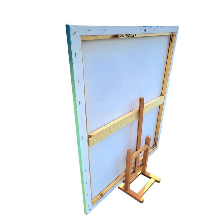 Original Impressionism Children Painting by Anna Burger