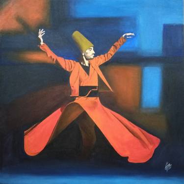 Original Figurative Religious Paintings by Moazzma Asrar