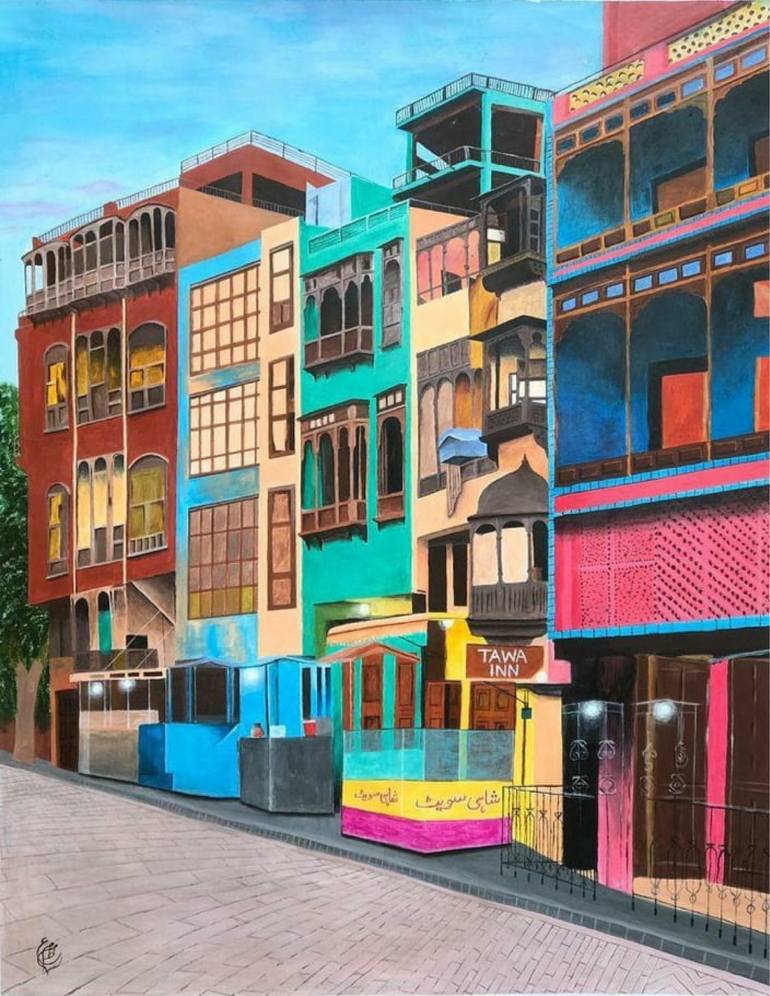 Original Other Pop Culture/Celebrity Painting by Moazzma Asrar
