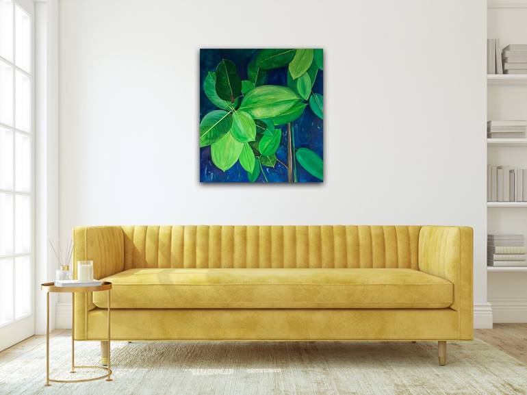 Original Contemporary Botanic Painting by Oleksandra Dementieva