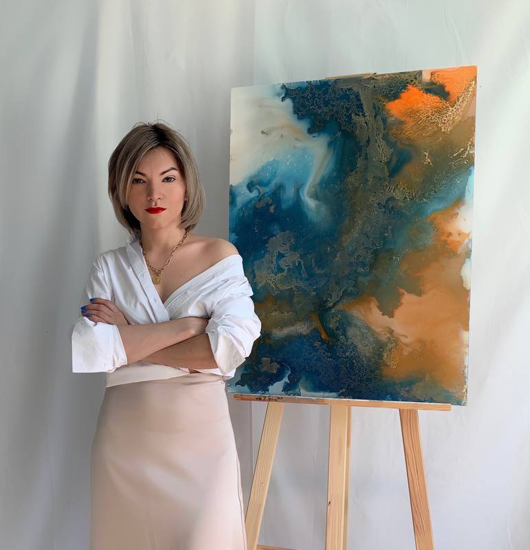 Original Abstract Painting by Anastasiya Grik