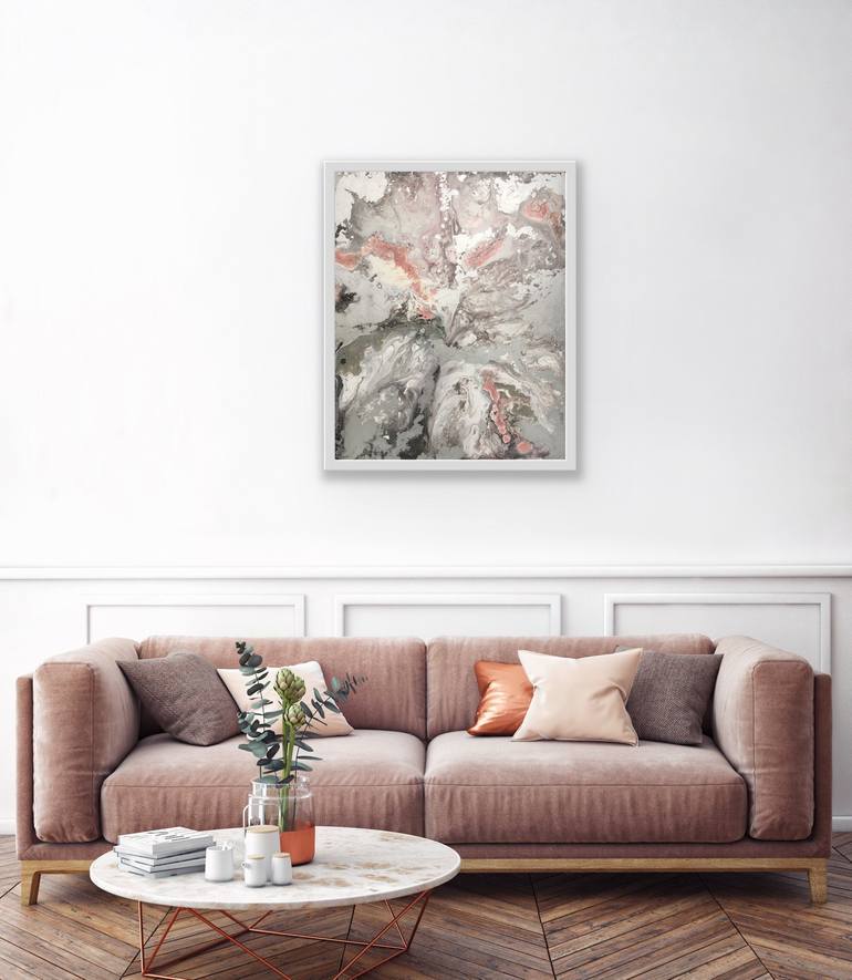 Original Abstract Interiors Painting by Anastasiya Grik