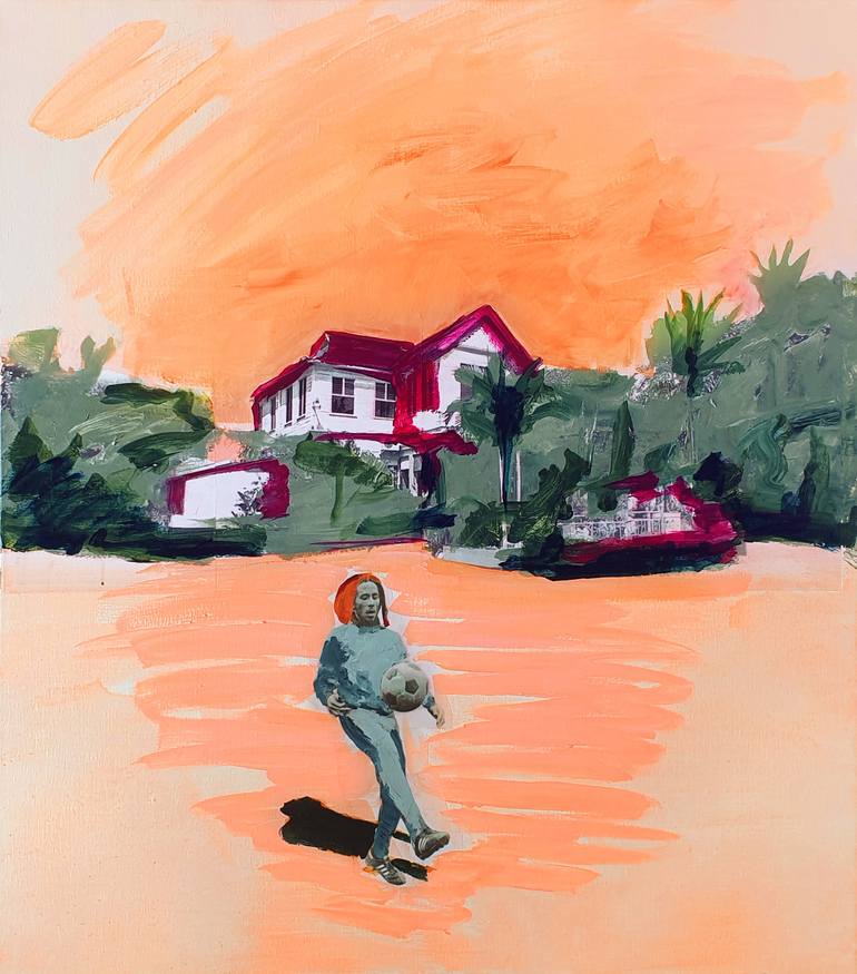 Print of Expressionism Landscape Paintings by Ray Voeten