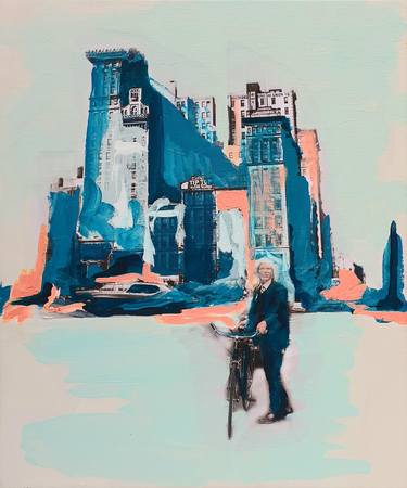 Original Expressionism Landscape Painting by Ray Voeten