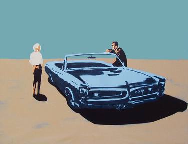 Original Figurative Car Paintings by Ray Voeten