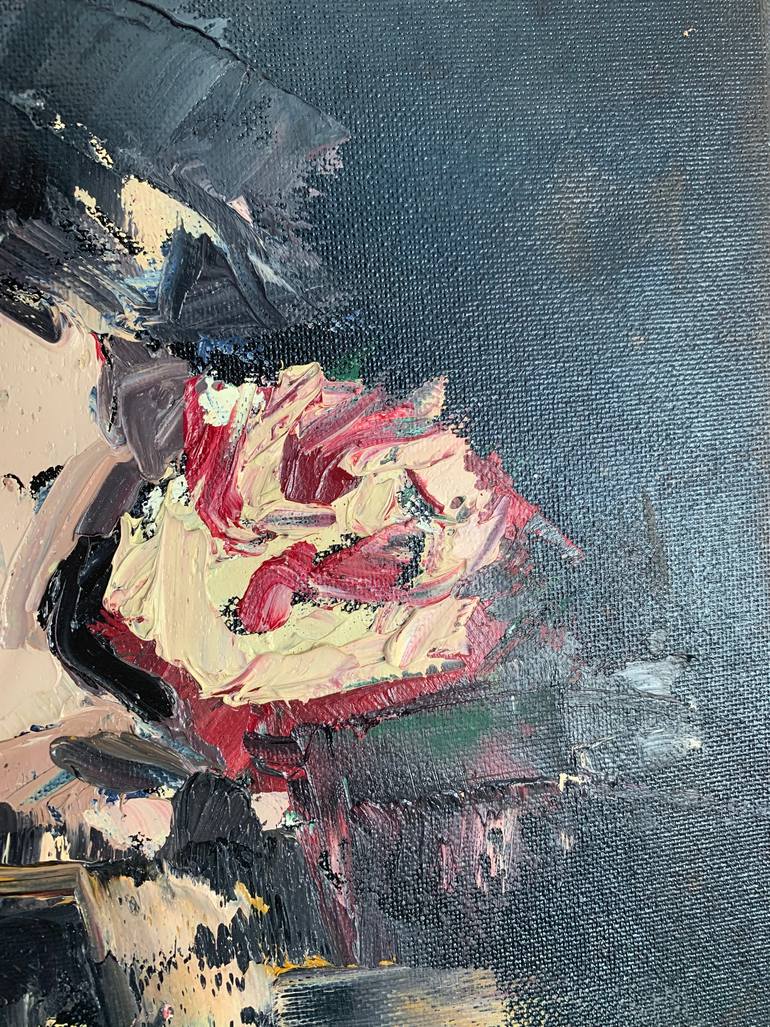 Original Abstract Expressionism Abstract Painting by Natalie Wemmer