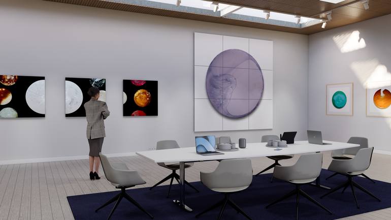 Original Abstract Outer Space Photography by Rene Wissink