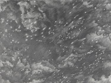 Original Outer Space Drawing by Laura Williams