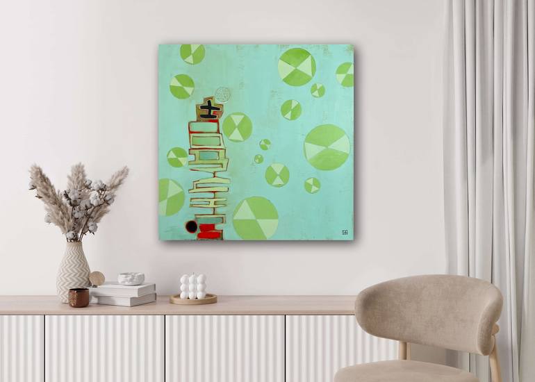 Original Contemporary Abstract Painting by isabelle alessandra