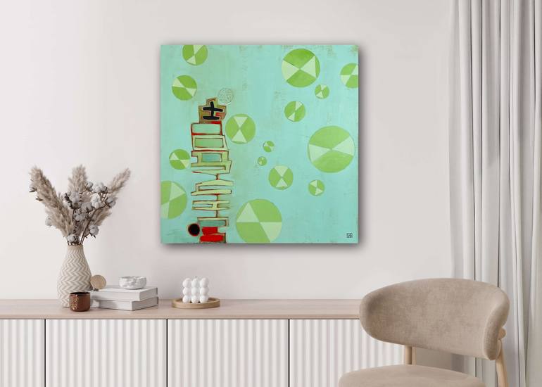 Original Abstract Painting by isabelle alessandra