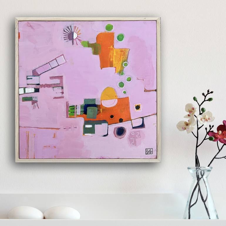 Original Contemporary Abstract Painting by isabelle alessandra