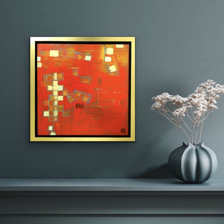 Original Abstract Painting by isabelle alessandra