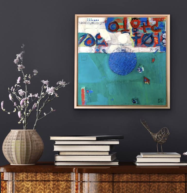 Original Modern Abstract Painting by isabelle alessandra