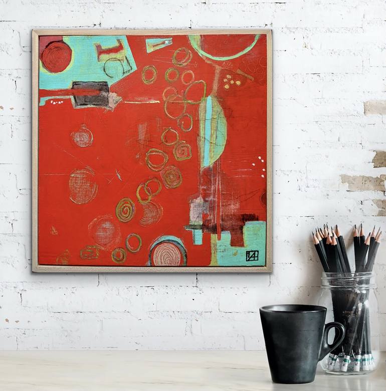 Original Abstract Painting by isabelle alessandra