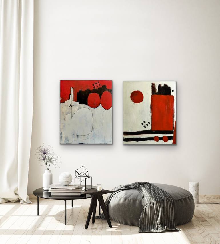 Original Abstract Painting by isabelle alessandra