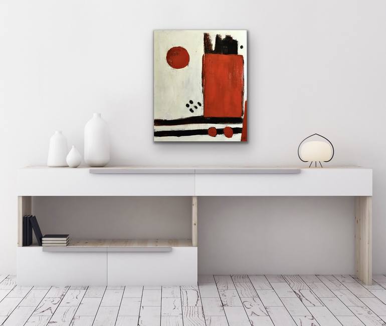 Original Minimalism Abstract Painting by Isabelle Alessandra