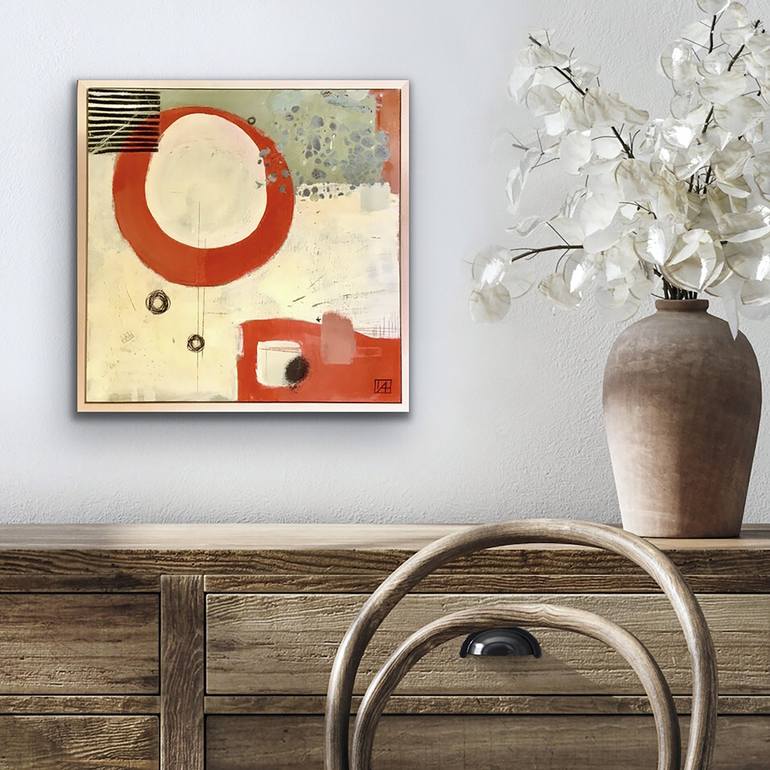 Original Fine Art Abstract Painting by isabelle alessandra