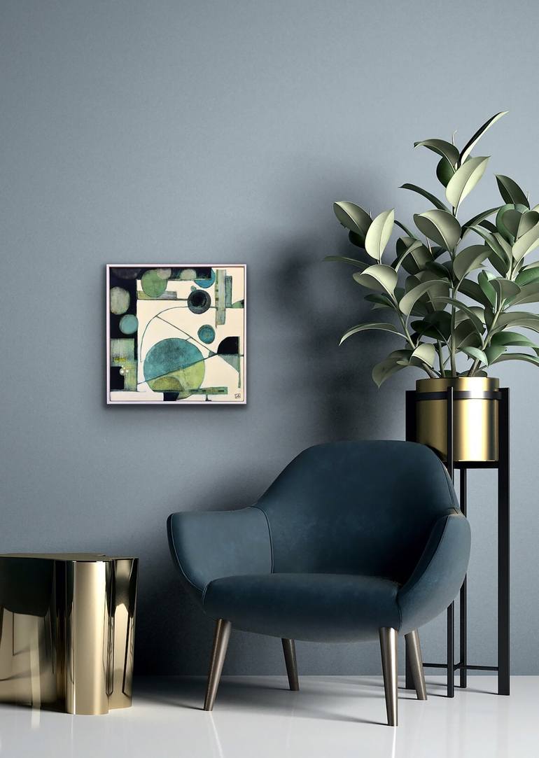 Original Modern Abstract Painting by isabelle alessandra