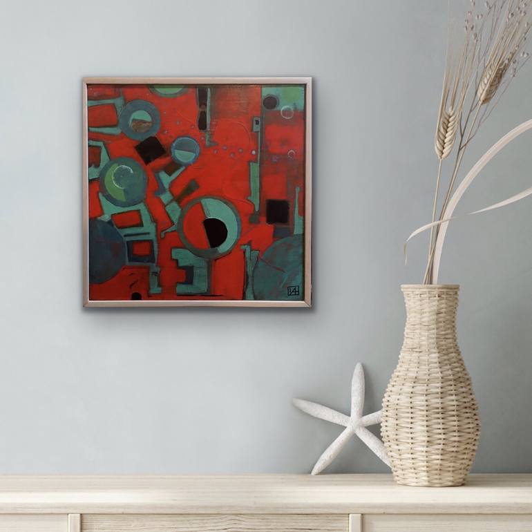 Original Fine Art Abstract Painting by isabelle alessandra