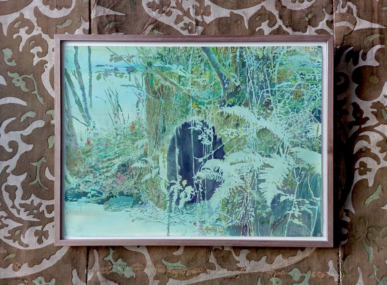 Original Figurative Landscape Painting by Karin Bos