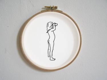 Original Nude Printmaking by Karin Bos