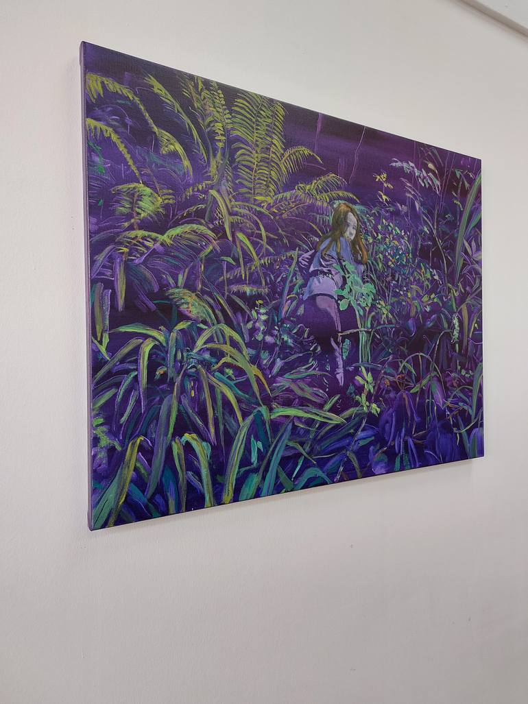 Original Figurative Landscape Painting by Karin Bos
