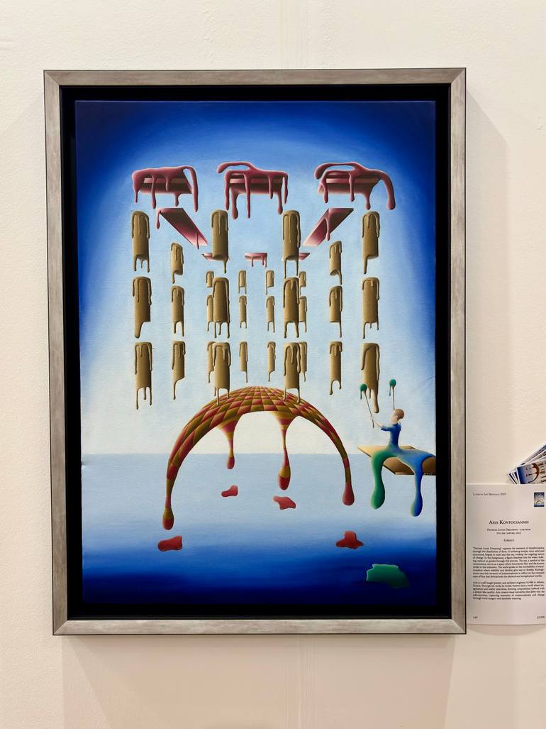 Original Surrealism Fantasy Painting by Aris Kontogiannis