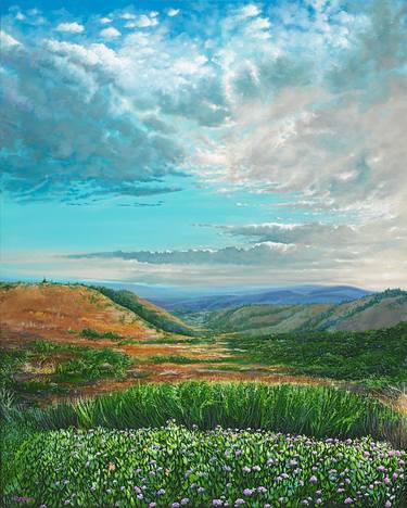 Print of Fine Art Landscape Paintings by Danielle Marie Thomas