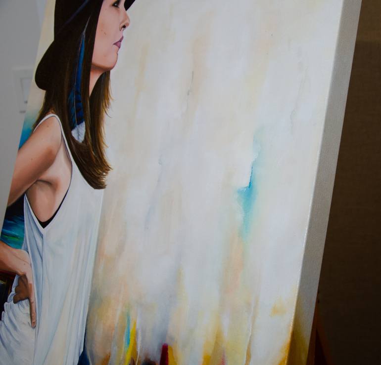 Original Figurative People Painting by Danielle Thomas