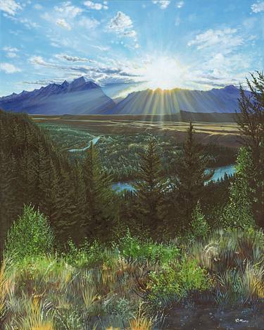 Print of Realism Landscape Paintings by Danielle Marie Thomas