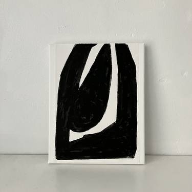 Original Abstract Expressionism Abstract Mixed Media by Corina Hallatu